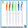 cheapest plastic ballpoint pen with colorful clip